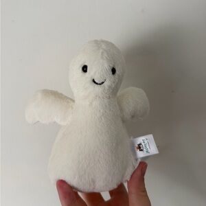 Plush Ghost Bird Toy - Cream
